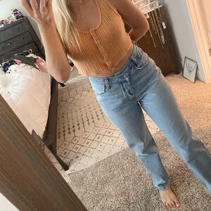 Women’s Abercrombie High Rise Crossover Dad Jeans - Size 8/29 - Gently Used